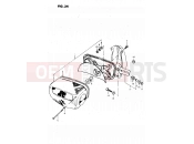 34 - REAR COMBINATION LAMP - Suzuki GS450L T (1996)