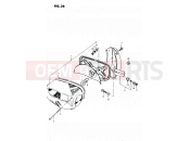 36 - REAR COMBINATION LAMP (E24) - Suzuki GS450L T (1996)