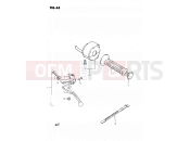 65 - LEFT HANDLE SWITCH (MODEL Z) - Suzuki GS450L T (1996)