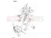 57 - STEERING STEM (MODEL Z) - Suzuki GS450L T (1996)