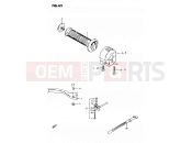 SUZUKI GS450L X (1999) 62 - RIGHT HANDLE SWITCH (MODEL T, X)