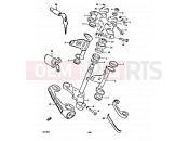 SUZUKI GS550 T (1996) 50 - STEERING STEM (E15, E22, E26)