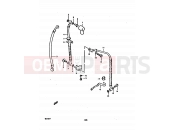 SUZUKI GS550 T (1996) 63 - FRONT BRAKE HOSE (SINGLE DISK)