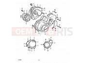 SUZUKI GS550D T (1996) 5 - CRANKCASE COVER