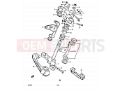 SUZUKI GS550D T (1996) 49 - STEERING STEM