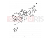 SUZUKI GS550E T (1996) 35 - REAR COMBINATION LAMP (E22)