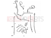 SUZUKI GS550E T (1996) 54 - HANDLEBAR - FRONT FENDER