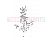 SUZUKI GS550E T (1996) 61 - MASTER CYLINDER (SINGLE DISK)
