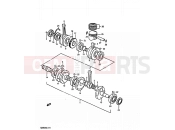 7 - CRANKSHAFT - Suzuki GS850G E (1984)