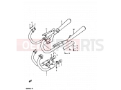 13 - MUFFLER - Suzuki GS850G E (1984)