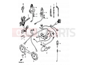 29 - WIRING HARNESS - Suzuki GS850G E (1984)
