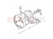 18 - HEADLAMP (E02) - Suzuki GT250E N (1992)