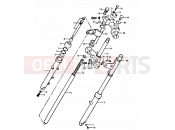 62 - FRONT FORK - Suzuki GT250E N (1992)