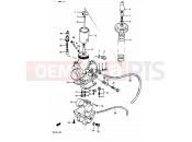 SUZUKI RG125U J (1988) Gamma 5 - CARBURETOR