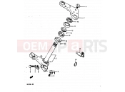 SUZUKI RG125U J (1988) Gamma 39 - STEERING STEM