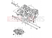 2 - CRANKCASE - Suzuki RG50 E (1984) Gamma