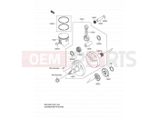 4 - CRANKSHAFT/PISTON - Suzuki RM100 K4 (2004) (E28)