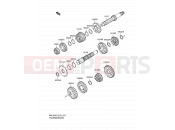 7 - TRANSMISSION - Suzuki RM100 K4 (2004) (E28)