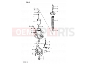 SUZUKI RM250 X (1999) -1981 5 - CARBURETOR