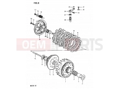 SUZUKI RM250 X (1999) -1981 8 - CLUTCH