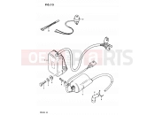 SUZUKI RM250 X (1999) -1981 13 - ELECTRICAL