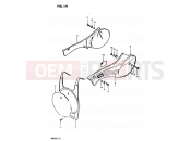 SUZUKI RM250 X (1999) -1981 19 - FRAME COVER