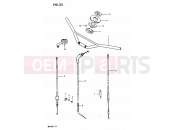 SUZUKI RM250 X (1999) -1981 23 - HANDLEBAR