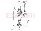 SUZUKI RM250 N (1992) (E02,E04,E24) 6 - CARBURETOR