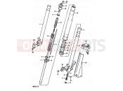 SUZUKI RM250 N (1992) (E02,E04,E24) 22C - FRONT DAMPER (MODEL N)