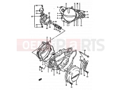 SUZUKI RM250 R (1994) (E02,E04,E24) 4A - CRANKCASE COVER (MODEL R/S)