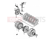 SUZUKI RM250 R (1994) (E02,E04,E24) 10A - CLUTCH (MODEL R/S)