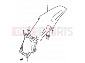 SUZUKI RM250 R (1994) (E02,E04,E24) 32 - REAR FENDER