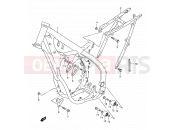 SUZUKI RM250 K3 (2003) (E03,E28) 16A - FRAME (MODEL K2/K3/K4/K5/K6)