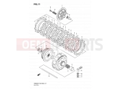 SUZUKI RM250 K8 (2008) (E03,E28,E33) 11 - CLUTCH