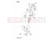 SUZUKI RM250 K8 (2008) (E03,E28,E33) 30 - STEERING STEM