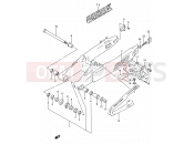 SUZUKI RM250 R (1994) (E03,E28,E33) 29 - REAR SWINGING ARM