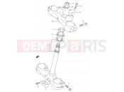 SUZUKI RM250 R (1994) (E03,E28,E33) 22 - STEERING STEM