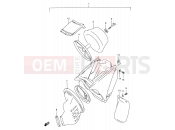 SUZUKI RM250 W (1998) (E02) 7 - AIR CLEANER