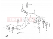 SUZUKI RM250 W (1998) (E02) 18 - REAR BRAKE
