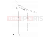 SUZUKI RM250 W (1998) (E02) 23 - HANDLEBAR