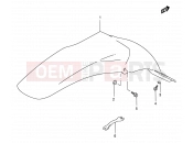 SUZUKI RM250 W (1998) (E02) 25 - REAR FENDER
