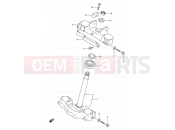 SUZUKI RM250 W (1998) (E02) 29 - STEERING STEM (MODEL T/V/W)
