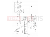 SUZUKI RM250 W (1998) (E02) 38 - REAR MASTER CYLINDER