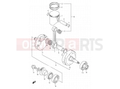 SUZUKI RM250 X (1999) (E02) 5 - CRANKSHAFT