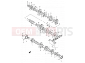 SUZUKI RM250 X (1999) (E02) 11 - TRANSMISSION