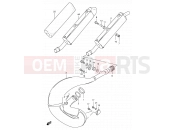 SUZUKI RM250 Y (2000) (E03,E28,E33) 8 - MUFFLER