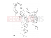 SUZUKI RM250 Y (2000) (E03,E28,E33) 31 - FRONT CALIPER
