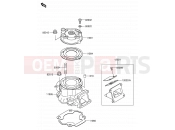 1 - CYLINDER HEAD/CYLINDER - Suzuki RM65 K3 (2003) (E03)