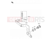 26 - BRAKE PEDAL - Suzuki RM65 K3 (2003) (E03)