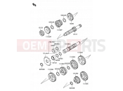 SUZUKI RM65 K3 (2003) (E28) 7 - TRANSMISSION